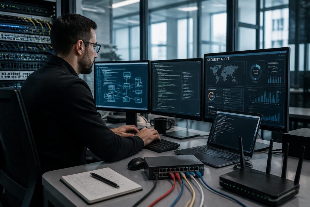 découvrez pourquoi un audit sécurité réseaux est essentiel et apprenez comment le réaliser efficacement pour protéger votre infrastructure informatique contre les cybermenaces.