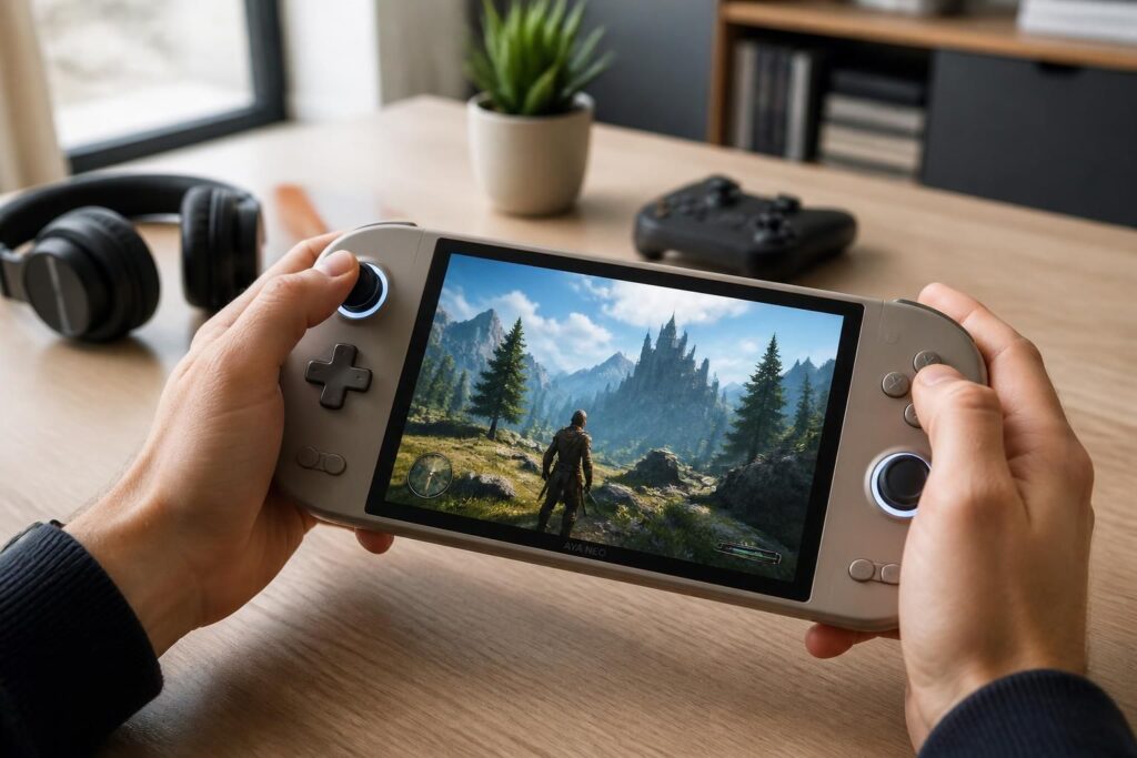 découvrez notre test complet et avis sur la aya neo kun, la console portable gaming qui allie performance et mobilité pour une expérience de jeu unique.