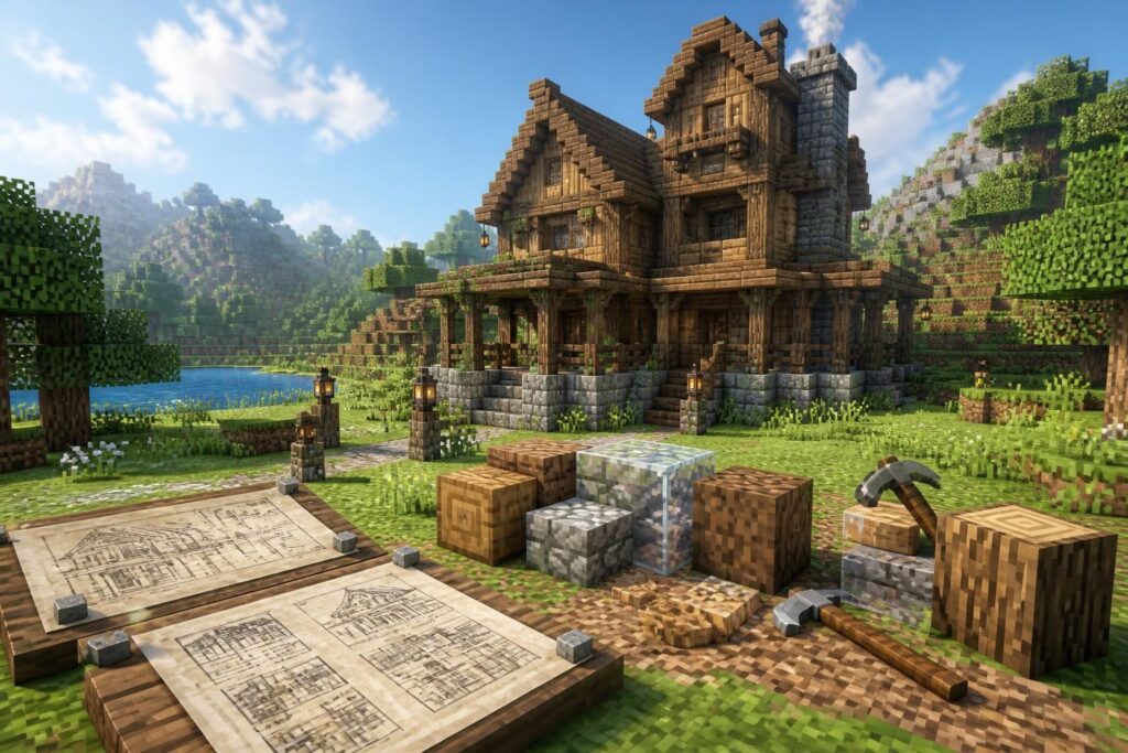 découvrez des idées créatives et des tutoriels détaillés pour fabriquer vos constructions dans minecraft. apprenez à créer des structures uniques et améliorez vos compétences de construction pas à pas.