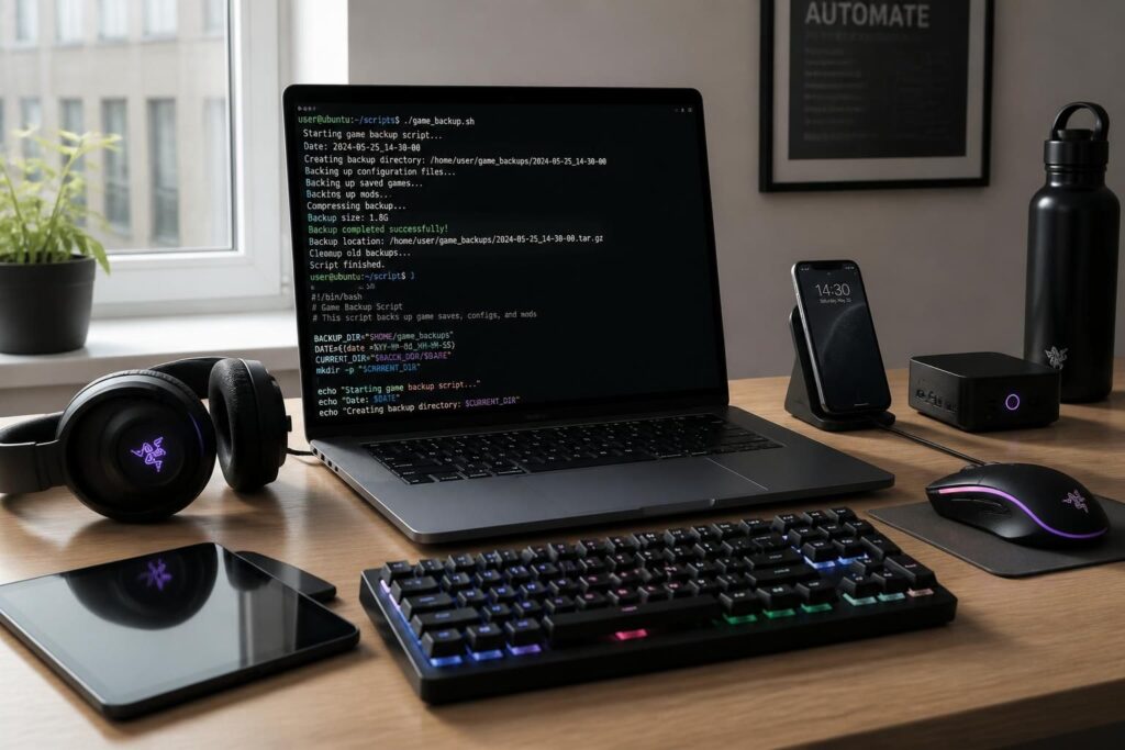 découvrez comment utiliser les scripts shell linux pour automatiser facilement vos tâches gaming et tech, et améliorer votre efficacité au quotidien.