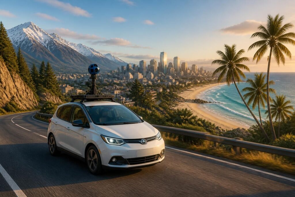 découvrez google map car simulator, un jeu captivant qui vous permet d'explorer le monde en conduite virtuelle à travers des cartes réalistes.