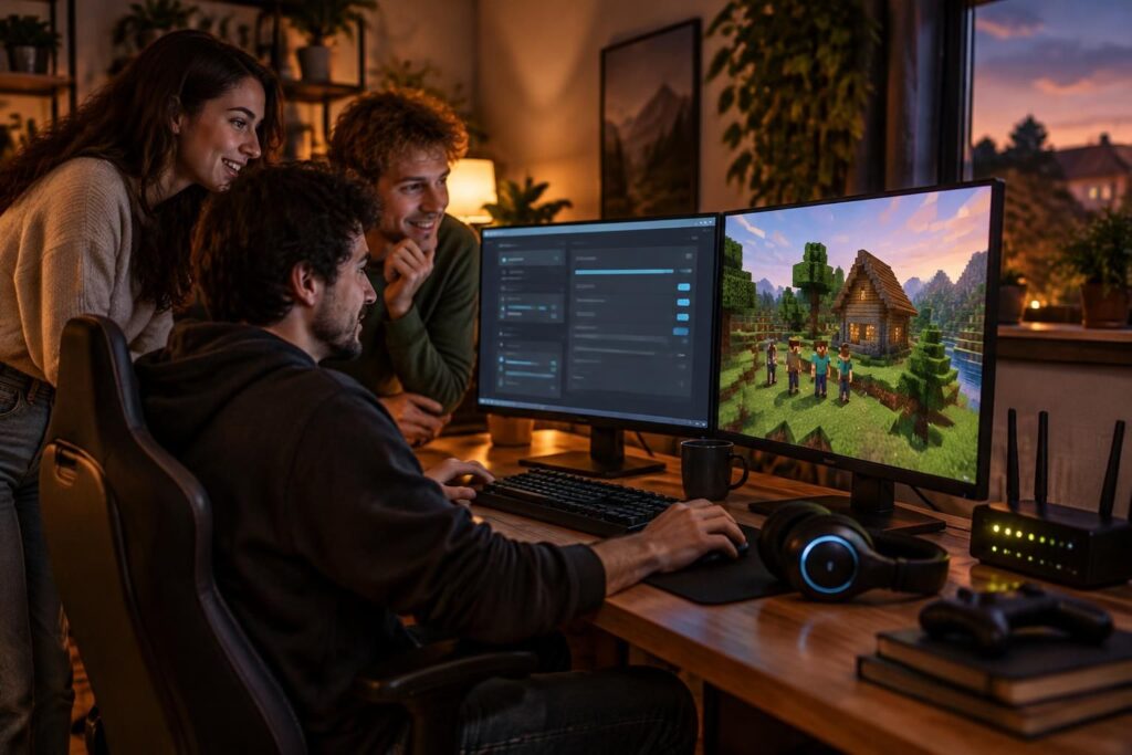 découvrez comment créer un serveur minecraft facilement pour jouer entre amis : choisissez l’hébergement, configurez le serveur et invitez vos joueurs.