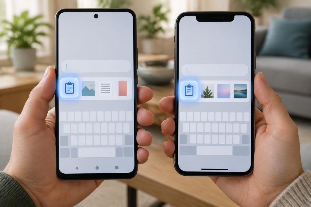 découvrez où trouver le presse-papiers sur android ou iphone, comment afficher les éléments copiés et accéder à votre historique de copie.