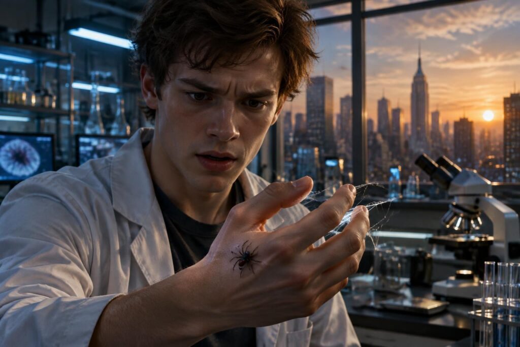 découvrez les origines de spider-man, la morsure de l’araignée qui a transformé peter parker et les événements qui ont façonné le héros emblématique de marvel.